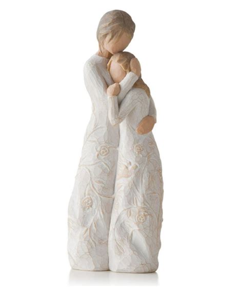 willow tree mother daughter figurine|mother and baby statue gift.